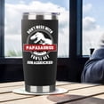thumbnail image 5 of Papa Gifts From Grandkids Birthay Gifts For Papa From Grandaughter – 20 Oz Dinosaur Travel Cup Gift Set Chirstmas Presents For Grandpa - Don''t Mess With Papa White Wine Tumbler With Lid Straw, 5 of 6
