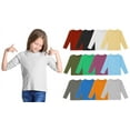 thumbnail image 5 of SOCKS'NBULK 24 Pack Kids Cotton Tshirts Bulk, Wholesale Unisex Children Tees, Lightweight Tshirt Packs for Boys Girls, 5 of 9