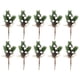 thumbnail image 1 of Kearding Ramas de pino artificiales, para árbol de Navidad, adornos, decoraciones para árboles de Navidad versión gingko 10 Uds., 1 of 6