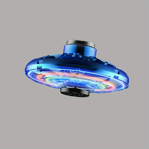 Unbrand Mini Ufo Spinner, Fly Ufo Flying Fidget Spinner Drone, Hand-Controlled Boomerang Drone, Cool Stuff Toys, Gifts For Kids Green One-Size