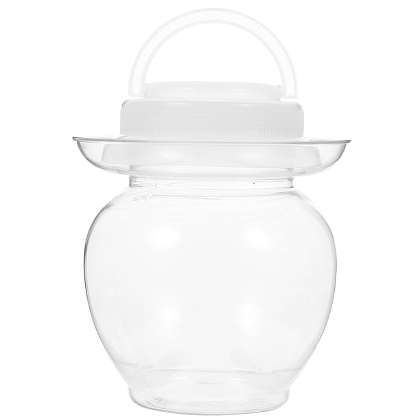 Tarro de fermentación de cocina, tarro multiusos para encurtidos de verduras, recipiente para alimentos