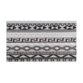 thumbnail image 2 of Elegant Set of 2 Boho Kitchen Rugs in Black Moroccan - Non-Slip, Washable, Ultra Soft for Kitchen, Hallways, Bedrooms, Bathrooms, Living Room, 2 of 7