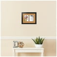 thumbnail image 2 of ArtToFrames Collage Photo Picture Frame with 2 - 4x6" Openings, Framed in Black with Amber and Black Mats (CDM-3926-530), 2 of 8