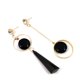 thumbnail image 2 of Sonducket Pendientes colgantes asimétricos geométricos elegantes y de moda de aleación, pendientes de plata para mujer Ropa, zapatos y accesorios Miscelánea Plata, 2 of 6