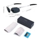 thumbnail image 5 of Gafas de Sol Deportivas RONSOU para Hombre Al-Mg Polarizadas Plata/Gris, 5 of 6