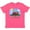 Vintage Hot Pink, variant on Inktastic I Love Trains Youth T-Shirt