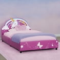 thumbnail image 4 of Delta Children Unicorn Upholstered Twin Bed, Pink, 4 of 9