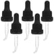 thumbnail image 1 of 5 tapas cuentagotas con puntas graduadas para botellas de aceites esenciales, goteros de plástico con tapa giratoria a presión, pipetas con tapas enrollables de 15 ml, 1 of 7