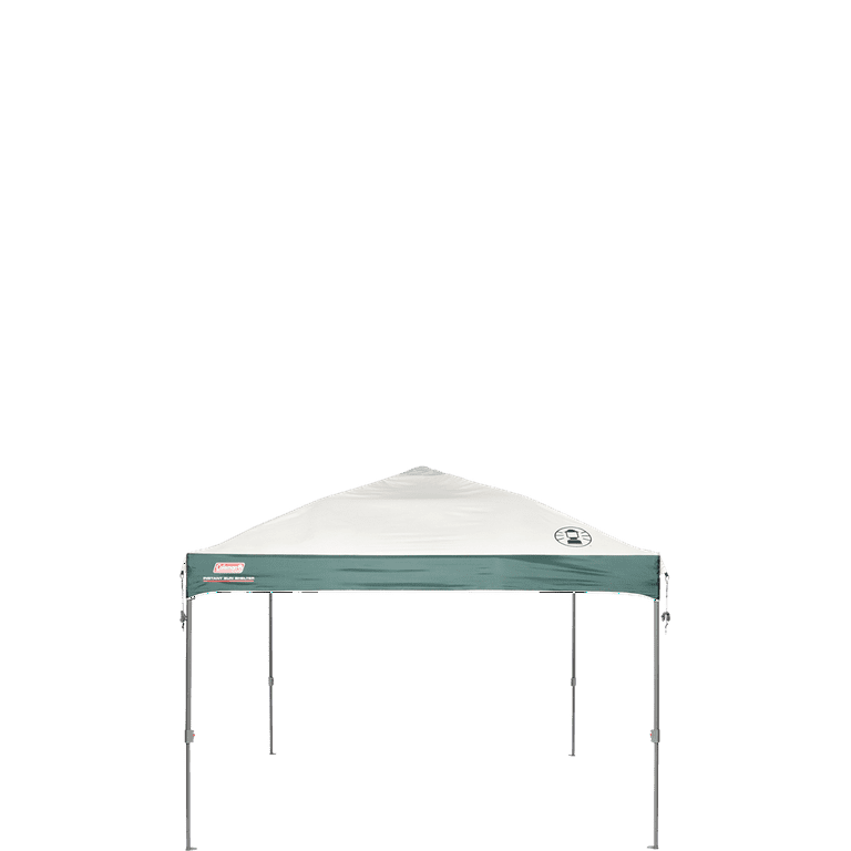 Coleman Straight Leg Instant Outdoor Canopy Shelter, 10 x 10, Tan