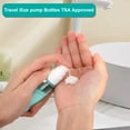 thumbnail image 3 of 3pcs 1oz Small Pump Bottle, Travel Size Pump Bottle, Lotion/Shampoo Bottle Bottle, Cleansing Mousse Pump Bottle, Bathroom Office Dispensing Bottle with 2 Labels(3 color), 3 of 7