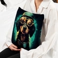 thumbnail image 6 of Dog Retro Chair Pillow Covers Set with Velvet Material, Unique Patterns, 16x16, 18x18, 20x20 Inches, 2 Items Included for Throw Pillows, Pillow Inserts,for Various Occasions, 6 of 6
