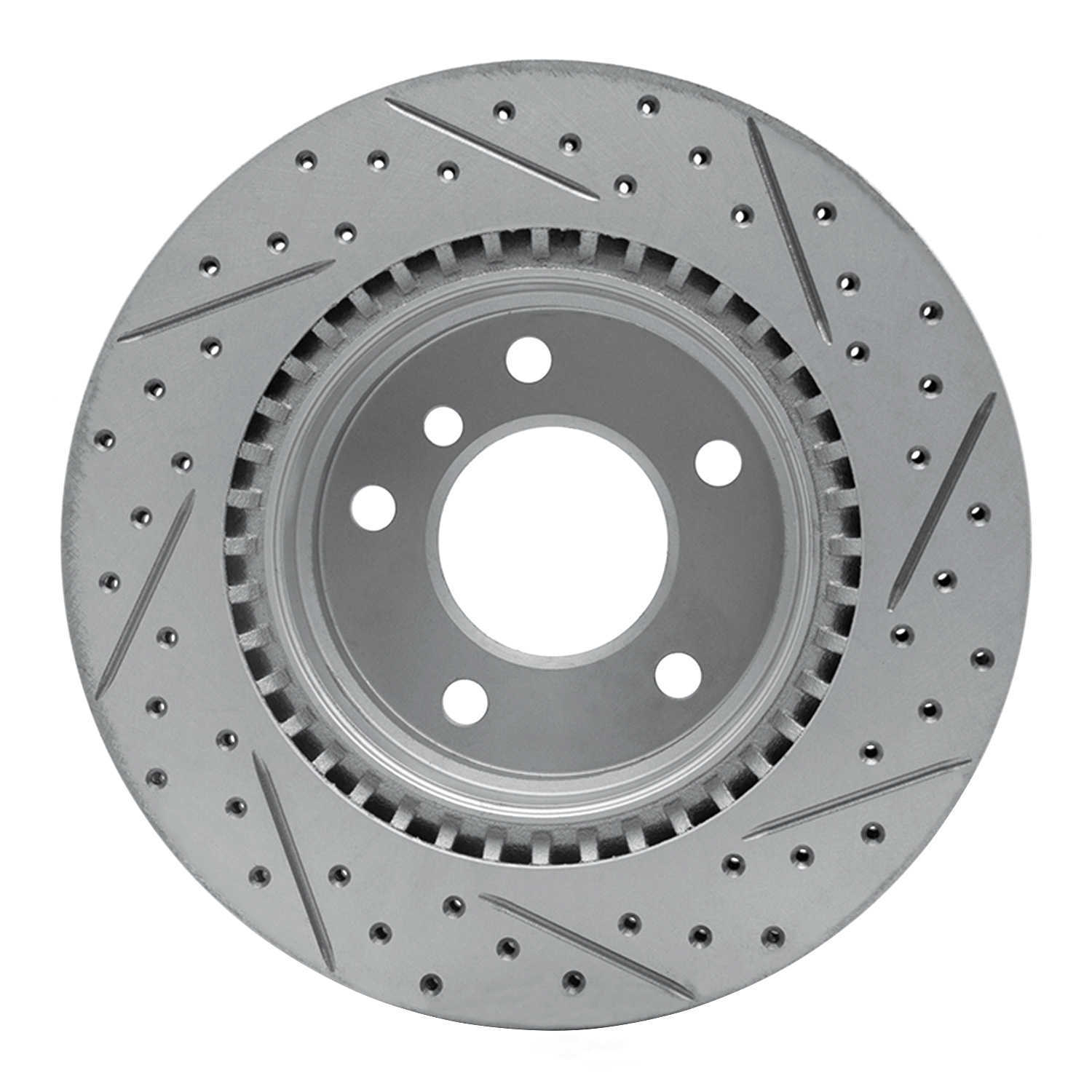 Dynamic Friction Company 830-31068L DFC Geoperformance Rotor - Drilled and Slotted