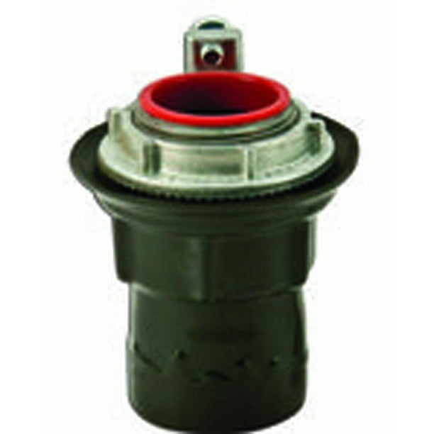 PlastiBond PRSTG2 Conduit Hub With Ground, PVC Coated, 3/4", PVC