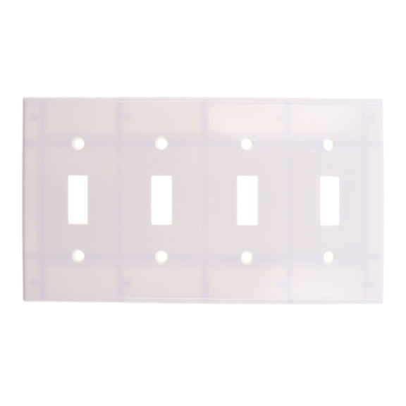 WALLPLAT 4G TOGGLE WHT (Pack of 1)