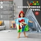 thumbnail image 2 of Toalla con capucha Poncho Franco Super Mario Official Nintendo, 2 of 6