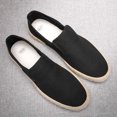 thumbnail image 4 of NOKIO Men's Casual Shoes Lightweight Non S𝗅ip Sneakers Laceless S𝗅ip On Sports Shoes Fashion So𝗅id Color Canvas Shoes Casual Outdoor Walking Shoes Comfortable Hiking Shoes, 4 of 5
