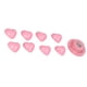 thumbnail image 4 of Sujetador de edredón hermeticidad suministros de acolchado rosa fijador de edredón en forma de corazón para colgar decoraciones para fijar cortinas ANGGREK Otros, 4 of 8