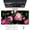 A06-pink Roses, variant on Cute Mouse Pad Kawaii Large Desk Mat Extended Keyboard Mouse Pad Pink Purple Cloud Mousepad with Non-Slip Base and Stitched Edge Gaming Mouse Mat Desk Pad 31.5 x 11.8 Mouse Pads for Desk Home Office