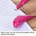 thumbnail image 5 of Unique Bargains Magnetic Staplers Puller Office Home Staple Remover Tools, Orange 3 Pack, 5 of 5