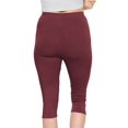 thumbnail image 3 of Stretch Is Comfort Women's and Plus Size High Rise Knee Legging | Adult Small - 5x, 3 of 6