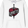 thumbnail image 7 of Buffy The Vampire Slayer Slayerettes Long Sleeve White Adult Hooded Sweatshirt-3XL, 7 of 7