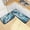 Ocean and Wave, variant on Dailycode 2 Pcs Kitchen Rug Set Non Slip Absorbent Soft Floor Mats for Kitchen Bathroom Sea Wave 19.7"x27.6" 19.7"x47.2"