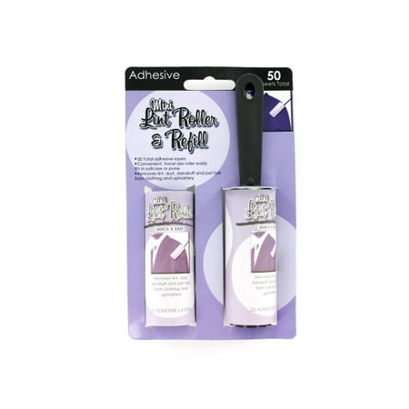 Mini Lint Roller - Mini Lint Roller Refill (Pack Of 24)