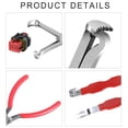 thumbnail image 5 of Disconnect Pliers, Automotive Specialty tools with Ergonomic Red Handles, for Extracting 3 Pin Connector, 6 Pin Connector, Automotive Electrical Connectors As Part of Car Repair, 5 of 6