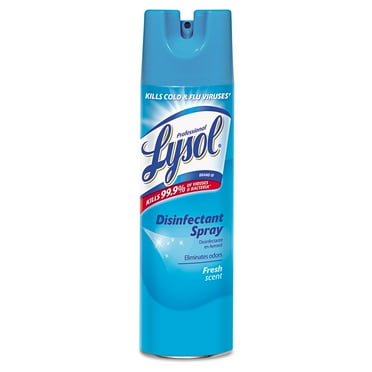 Professional LYSOL Brand 36241-04675 19 oz. Aerosol Spray Disinfectant Spray - Fresh Scent (12/Carton)