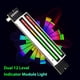 thumbnail image 5 of Tablero de lámparas indicadoras de nivel estéreo Mini Dual 12 Placa amplificadora estéreo con medidor de VU, placa de velocidad de luz ajustable DC 7-12V/100mA Barbie Nuevos Originales, 5 of 9