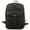 Black, variant on Retro Water Resistant Waxed Canvas & Leather Backpack, Large Capacity Outdoor Travel Rucksack with Breathable Back Panel, Fits 14" Laptop