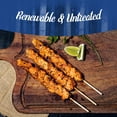 thumbnail image 5 of BambooMN 4mm Sharp-Point Multipurpose Food Bamboo Skewers - 9.8" (25cm) - 1,000 Pieces, 5 of 9