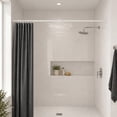 thumbnail image 3 of Tension Adjustable Shower Curtain Rod 43-79 Inches White, 3 of 9