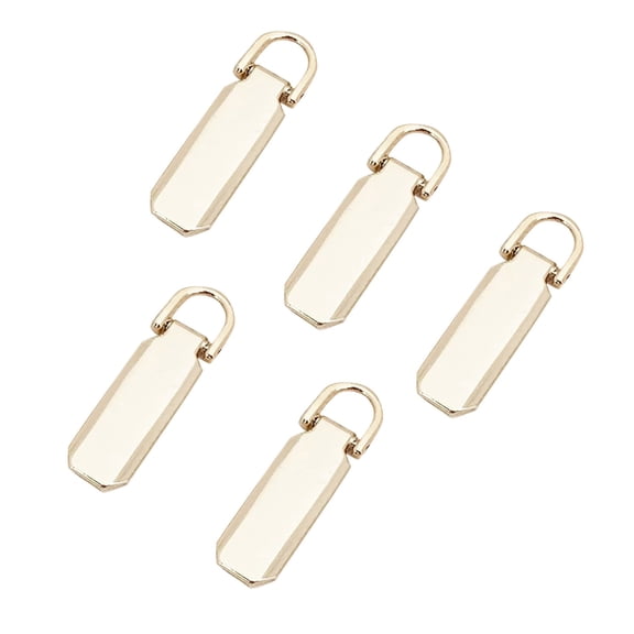 3Pcs Zipper Pull Tab Replacement, CQCYD Zipper Pull Tab, Detachable Zipper Puller for Luggage, Metal Zipper Slider Replacement, Removable Zipper Handle for Suitcase Backpack Jacket Coat Bag, Easy