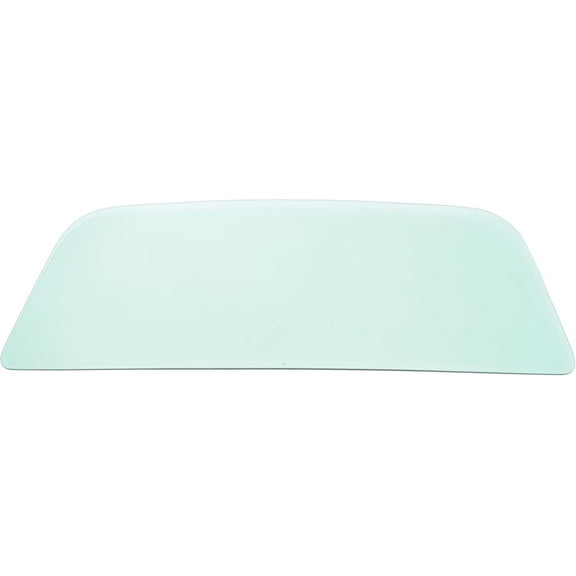 KOJEM Rear Back Window Glass Compatible with 1970-1972 Chevy Chevrolet Chevelle Malibu Hardtop 2 Door, Back Glass Light Green 1Pc 1 Package