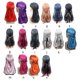 thumbnail image 4 of Tapón Silky Cap Bonnet Headwraps con la elasticidad de la moda de la cola larga Flexible ajustable para los ciclistas Hip-Hop Lovers Daily Decoration Gold Gold Bek Black Bek Guardurnaity AP008480-04B, 4 of 5