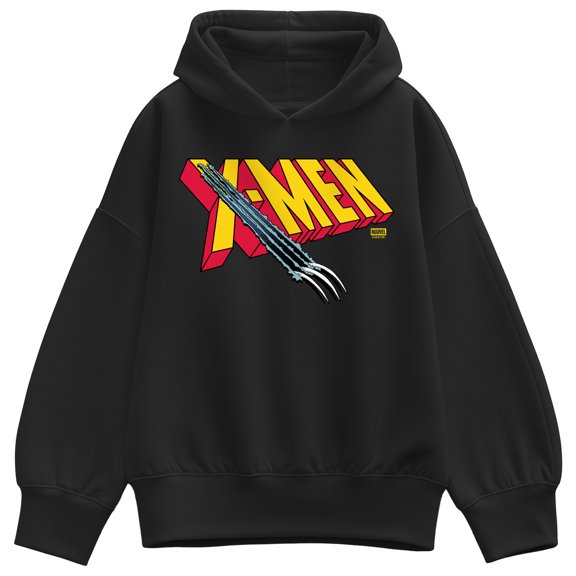 X-Men - Claw Rip Oversized Fleece Hoodie Sweatshirt