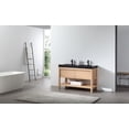 thumbnail image 5 of Bibury 48" Whitewash Oak Freestanding Bathroom Vanity, 5 of 14