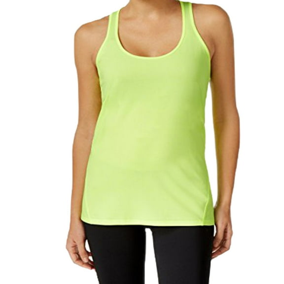 Ideology Womens Heathered Racerback Tank Top