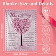 thumbnail image 2 of LHSHID 12th Birthday Gifts Blanket for Her 12 Year Old Girl Birthday Gifts Ideas from Parents Grandparents Sister for Teen Girl 50x60in, 2 of 6