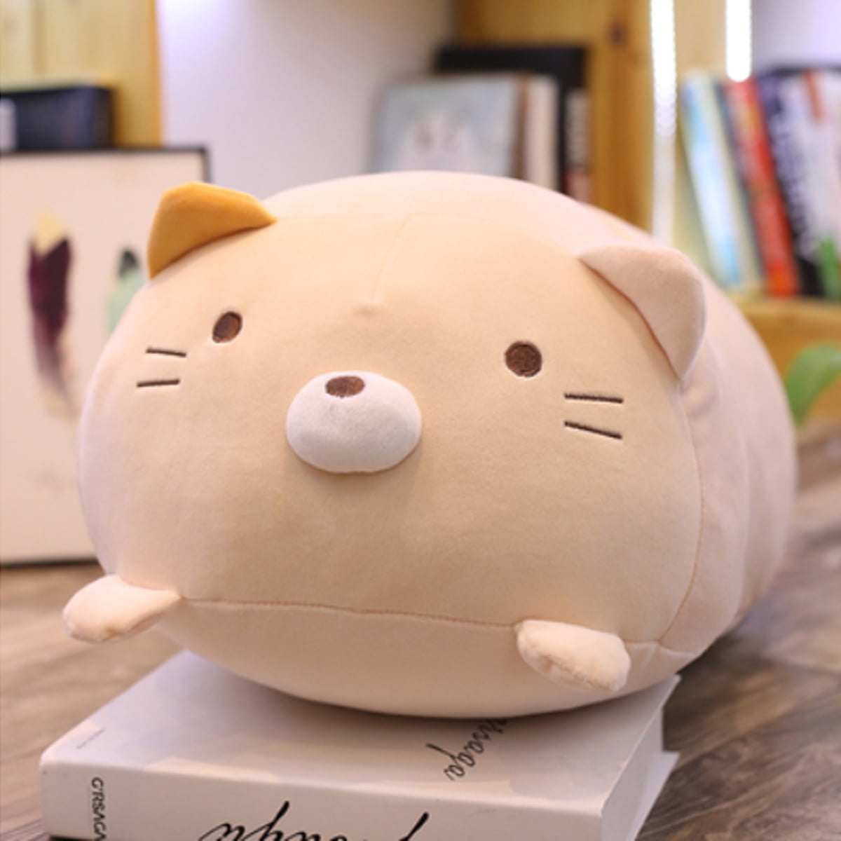 24 Inch Kids Plush Toy - Stuffed Cat Kitten - Hugging Pillow Stuffed Animal Sleeping Pillow Best