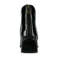 thumbnail image 3 of Journee Womens Consuello Two Tone Pointed Toe Booties, Widths Available, 3 of 9