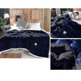 thumbnail image 2 of Wool Adult Thickened Warm Winter Blanket Household Super Soft Down Comforter Luxury Solid Blanket On Double Bedding, 2 of 2