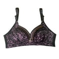 thumbnail image 2 of Gymayou Women Push Up Bra Plus Size Lace Underwire Soft Padding Lift Up Bras Size 40, 2 of 3