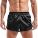 thumbnail image 1 of Satin Underwear Boxers Men's Sexy Boxer Briefs Smooth Silk Pajamas Shorts Loose Split Man Lounge Boxershorts Home Sleep Bottoms, 1 of 5