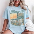 thumbnail image 3 of Retro Keep It 100 On The Land The Seas The Skies Shirt, Disney World Trip Shirt, Disney Epcot Shirt, Disney Trip Shirt, Disney Boat Seagull, 3 of 6