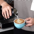 thumbnail image 3 of ABCISI Espresso Milk Pitcher, 15.04/450ml Milk Frothing Pitcher without Handle, Espresso Steaming Pitcher with Sharp Spout for Espresso Barista Tool(black), 3 of 11