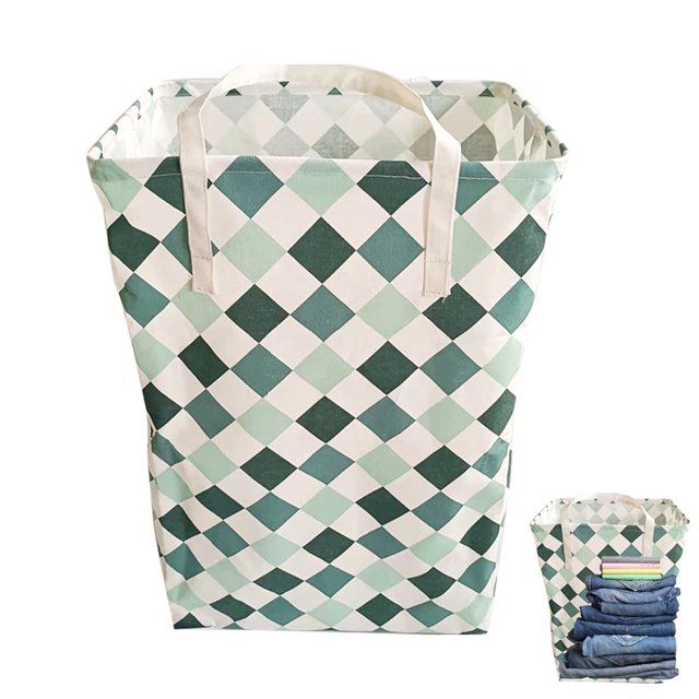 Cesto de ropa impermeable plegable grande de 75L con asa portátil, utilizado para ropa, juguetes, baño, etc. MFZFUKR BST3023412-2