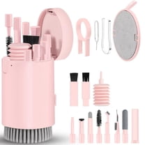 Outoloxit Portable Multi-Function Electronics Cleaning Kit for Smartphones Tablets Keyboards Headphones Cameras with Vacuum and Brushes Complete Tool Set