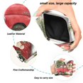 thumbnail image 2 of PU Leather Coin Purse Wallet Compact Water-Resistant Card Cases Money Organizers Christmas Decorations and Dogs, 2 of 7